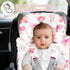 Hooyax Infant Car Seat Insert with Removable Head Support, Dual-Sided Baby Car Seat Cushion for Preemies & Newborns
