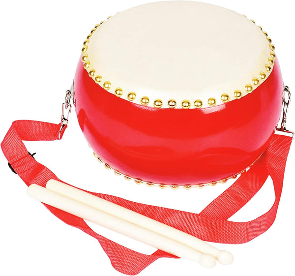 DSQSTMR Drums Percussion Chinese Drum Hand Tambourine Taiko Bongos Musical Gifts Instruments for