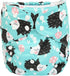 Junior Big Cloth Diaper Pocket, Reusable Washable Baby Toddler, 2 to 7 Years Old (Hedgehog)