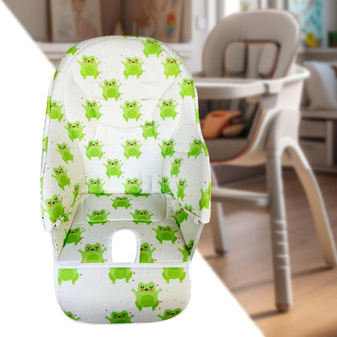 Generic Comfortable Frog High Chair Cushion Cover - Easy to Clean Dining Seat Pad