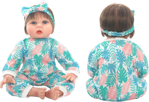 FADALEA 18-22 inch 5-Packs 18-22 inch Doll Clothes and Accessories with Headband for Doll (Not Include Doll)