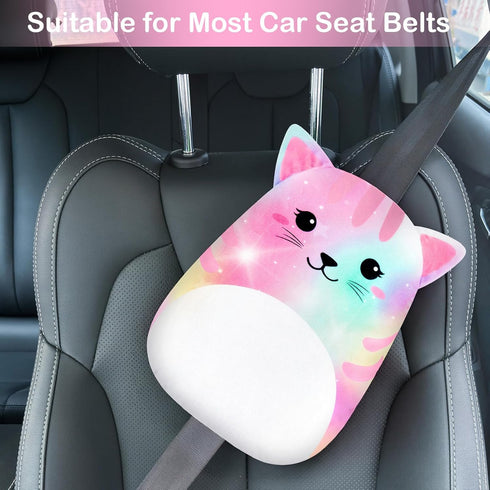FIODAY Seatbelt Covers for Kids Car Seat Strap Pads Seat Belt Pillow Adjust Seat Belt Covers Seatbelt Cushion
