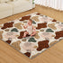 59x59 Inch Blissful Diary Baby Play Mats for Floor, Thicker and Larger Soft Cushioning Foam Playmats for Babies