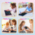 TECJOE 2 Pack LCD Writing Tablet - 10 Inch Colorful Doodle Board Drawing Tablet for Kids, Travel Learning Toys