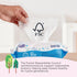 99% 72 Count Amazon Brand - Mama Bear Water Baby Wipes, Hypoallergenic,formulated without Fragrance