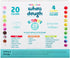 Pack 20 3 Chuckle & Roar - Whoa Dough Ultimate - Whoa Dough Containers - Safe and Non-Toxic - Glows in Dark - Ages
