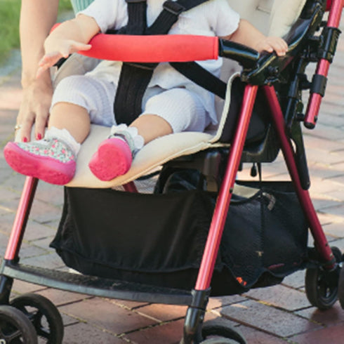Baby Stroller Bottom Basket, Oxford Fabric Storage Basket for Shopping, Nappy Storage Case, Replacement