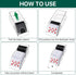 4 Deck Blackjack Shoe and Discard Tray - Clear Acrylic Card Dispenser for Poker Game Night