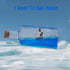 Honsheng Unsinkable Boat One Going Pirate Ship Piece Model Merry Toys in a Bottle Box Acrylic Fluid Drift Bottle Cruise