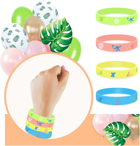 Non-Candy Island Princess Theme Party Favors, 20 Wristbands