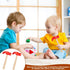 Hammer Hammers Supplies(4 Pcs,1 Hammer) Deekin Toy Simulation Small Wooden Plastic Maintenance Tools Educational Toys