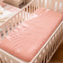 SEVDO 2 Pack 52"x28", Set Muslin Crib Sheets for Boys Girls Organic Cotton Fitted Baby Crib Sheet Soft and Breathable