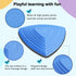 Non-Slip Stepping Stones for Kids, 6 Pcs Macaron Balance River Stones for Indoor & Outdoor Obstacle Courses, Sensory