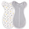 Swaddle Newborn Age 3-6 Months, 2-Pack Newborn Swaddle Sack with 2 Way