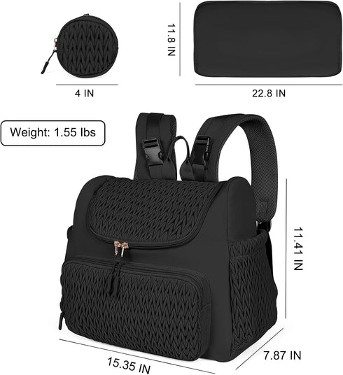 Backpack Backpacks Geestock Diaper Bag Small Diaper Stylish Mini Maternity Baby Bags for Baby Boy with Insulated
