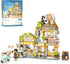 Mini City Shop Street View Building Blocks Model Set, Simulation Animals Architecture Collection for Home Decoration