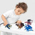 SIENON 5" & 3" Dragon Toy Figures, 10 Pack Assorted Mythical Figurines for Cake Toppers and Party Favors