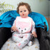 Reborn Girl Doll Clothes Red Fox Suit, Matching Outfit Accessories for 20-22 inch Reborn Baby Doll, 3pcs