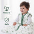2-Way Zipper,2.5 Unisex(Plant,0-6 Mosebears Sleep Sack Baby Winter Wearable Blanket with TOG Cotton Sleep Sack Months)
