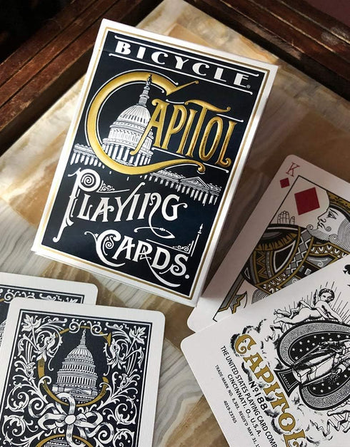 Bicycle Capitol Playing Cards - Blue (packaging may vary)