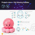 Cloud b Travel Comforting Nightlight Projector, Gentle Brightness, 3 Colors, Auto-Shutoff, Octo Baby Pink