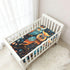 Bseiialft 52 28 Three Owls Tree Crib Sheets for Boys Girls Soft and Breathable Cotton Baby Sheets for Standard Crib