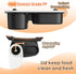 Upgrade Universal Stroller Snack Tray-Compatible with Nuna Uppababy Bugaboo,Stroller Cup Holder Tray with Silicone Arms