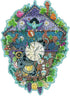 Ravensburger Cuckoo Clock Wooden Jigsaw Puzzle - Unique Pieces with Softclick Technology for Adults