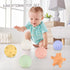 Sensory Balls for Babies - 6 Pack, Ball for Toddlers 1-3, Soft & Textured Montessori Baby Toys 6 to 12 Months, Wheat Straw Toddler Balls for Infant Development