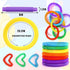 Vanblue Large 8 Pcs Pop Tubes, Sensory Fidget Tubes, Toddler Toys Party Favors, Anxiety Stress Relief for Kids, Adults