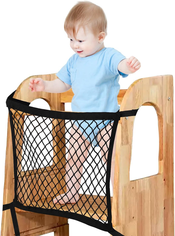 Lontcs Toddler Safety Net,Toddler Safety Net for Enhanced Safety and Convenience,Double-Layer Design with
