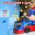 3 4 5 6 Toys,2-in-1 Set 1 Trucks,6 AuroTops Toys for Year Old Boys for Kids Girl Boy Toddler Toy Trucks Christmas Train