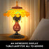 Ideas Table Lamp Mini Building Block Set, Creative Retro-Style Model for Home Décor