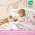 4 Set, Sets PHF Piece Toddler Bedding Ultra Soft Toddler Comforter Include Comforter, Fitted Sheet, Flat Top Sheet