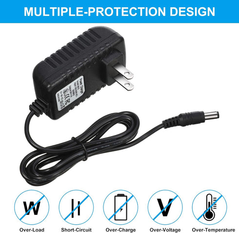 Weewooday 6V Charger for Kids Ride On Car - Battery Charger for Ride on Toys with Charging Indicator Light
