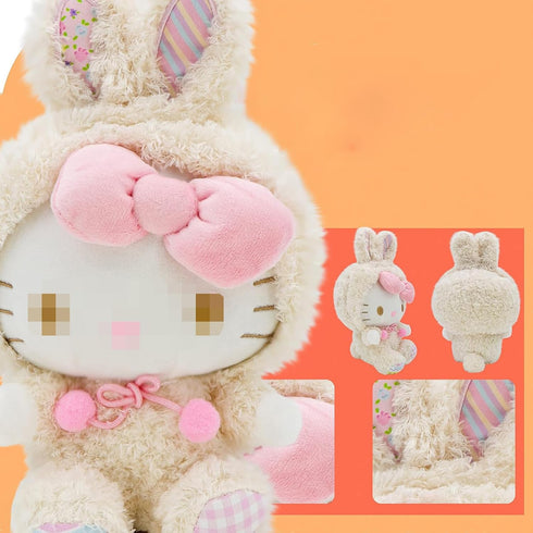 Kawaii Cartoon Bunny Plush - Cross-Dressing Series, Soft Doll Toys, Birthday Gifts for Girls Kids