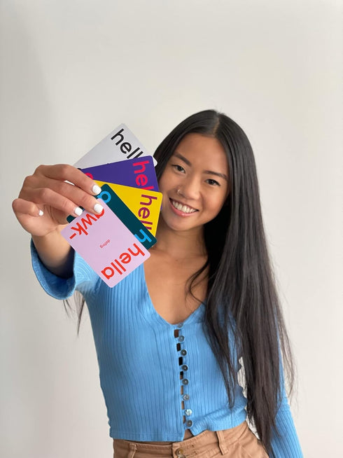 Hella Awkward Card Game - 140 Deep Conversation Icebreakers for Couples and Friends