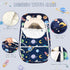 Pea Pod Winter Car Seat Cover for Baby, Infant Car Seat Canopies Cover for Newborn, Warm Plush Fleece Inner Protect