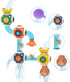 Bath Toys, STEM Baby Bathtub Toy with DIY Pipe Tubes, Cute Bathroom Time Spray Waterfall Shower Toy