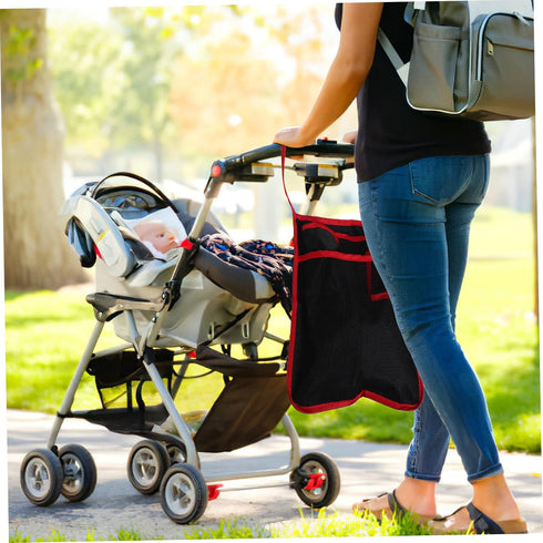 ERINGOGO Baby Stroller Storage Bag - Mesh Organizer for Easy Access