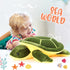 Civaner 30 Inches Soft Plush Sea Turtle Stuffed Animal, Giant Plush Pillow Toy for Birthday Graduation Gifts.