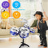 Beenavee Set,Jazz 5 Set,Toddler Set Kids Drum Drum Musical Toys, Drum with Stool Mini Band Rock Educational Percussion