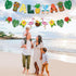 Aloha Banner: No DIY Luau Banner for Hawaiian Tropical Theme Summer Beach Pool Party Decorations & Supplies