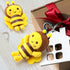 8 Pcs 5 Inch Stuffed Bees Plush Soft Toys, Realistic Cartoon Honey Bee Dolls for Birthday Party Decorations DIY (Vivid