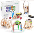 STEM Kits for Kids Ages 5-12, Robot Building Crafts Kit, 3D Wooden Puzzles, Woodworking Model Toys