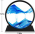 Herecanli 3D 3D 7 Moving Sand Art Picture - Quicksand Painting Decor - Round Glass Deep Sea Sandscape - Relaxing