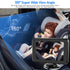 4.3" 5 ACZ401 Itomoro Baby Car Camera, HD Night Vision Car Baby Monitor with Camera, Safety Seat Baby Car Mirror