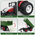 Set 1/24 2.4Ghz 6, 7, 8, 9 fisca Remote Control Tractor Toy RC Farm with Trailer Front Forklift, Scale Electronic Farm