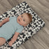 ZoUbqchY 32''16'' Black Bows Girls Changing Pad Covers for Baby Girl Boy Valentine Bows Fitted Change Table Covers Mats