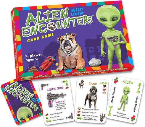 SOLARQUEST Alien Encounters with Dogs Card Game
